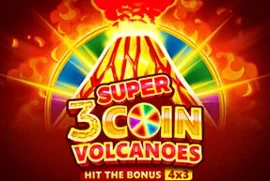 Игровой автомат 3 Super Coin Volcanoes